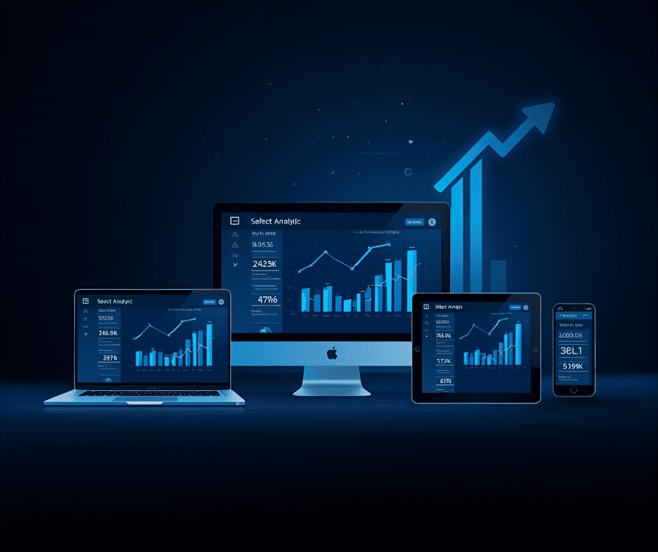 Growth website design package with added SEO and marketing features