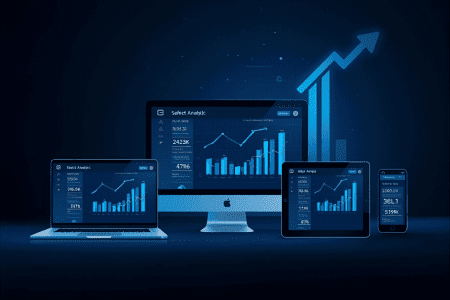 Growth website design package with added SEO and marketing features